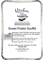 Sweet Potato Soufflé (24 oz, 4-6 servings)